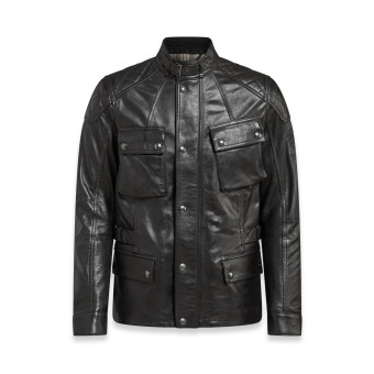 Giacche Moto Lunghe Belstaff Turner Antique Black Giacche Moto Lunghe Belstaff Turner Antique Black